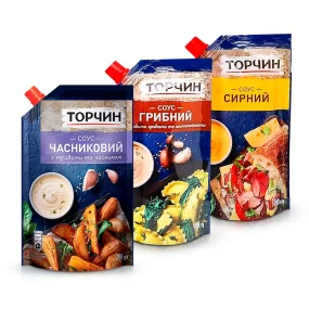 Saucen-Set , Tortschin, 3 x 200 g